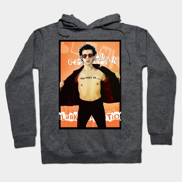 Richard Hell Hoodie by makarxart